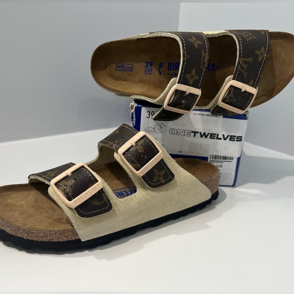 Birkenstock | Shoes | Louis Vuitton Handcustom Birkenstocks | Poshmark